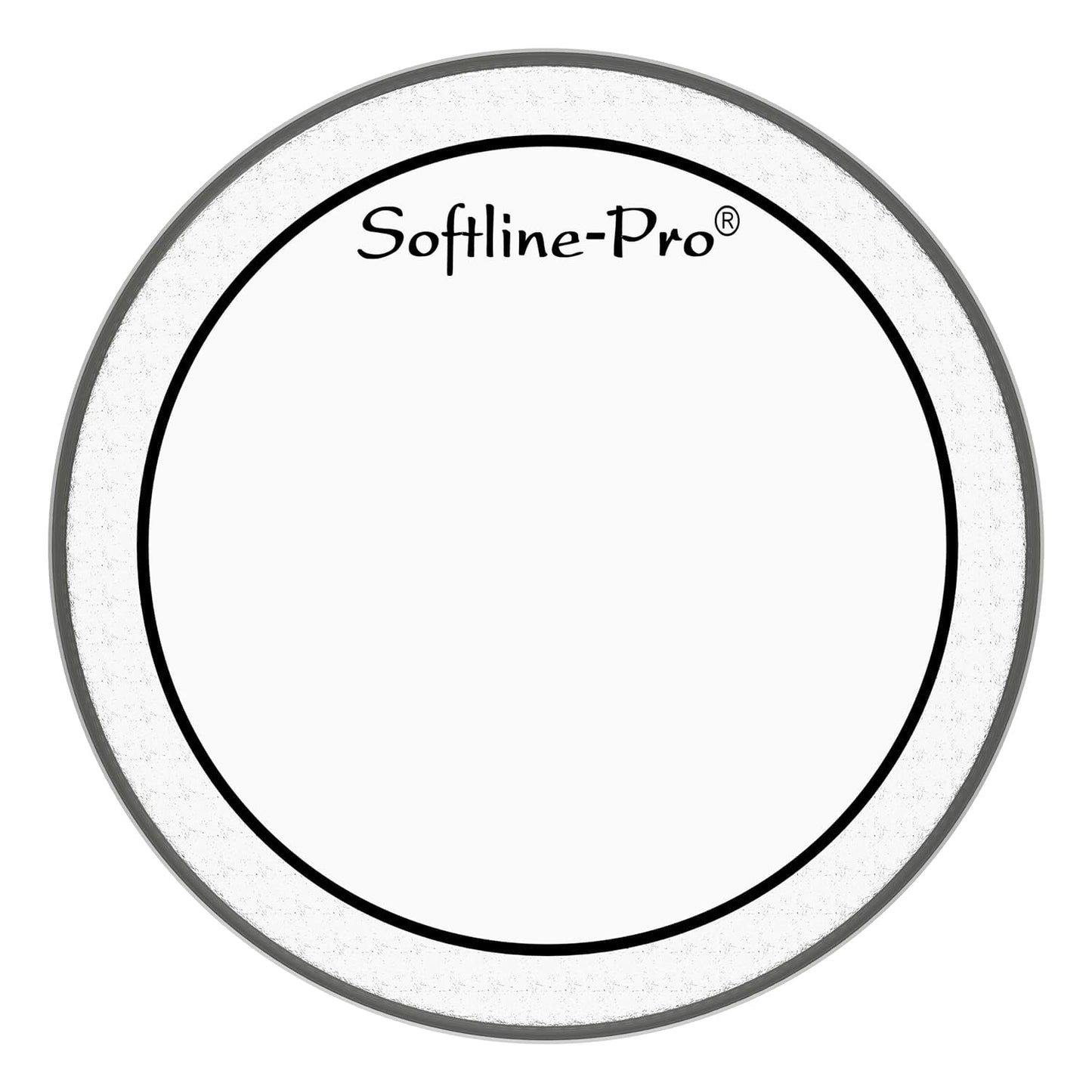 Softline Pro SP DHM 216C Clear Floor Tom Drum Head/Skin, 16" 2 Plies 1.8 Mil Mylar Material (16" Clear -2 Plies)