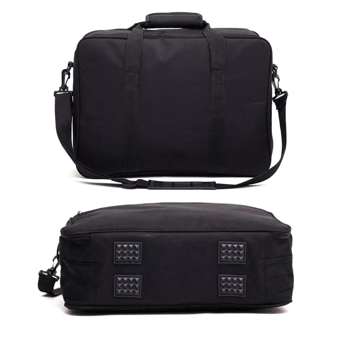 Softline Pro Double Bass Drum Pedal Soft Carry Case, 10mm Padded with Shoulder Strap (SP DBDP-B)