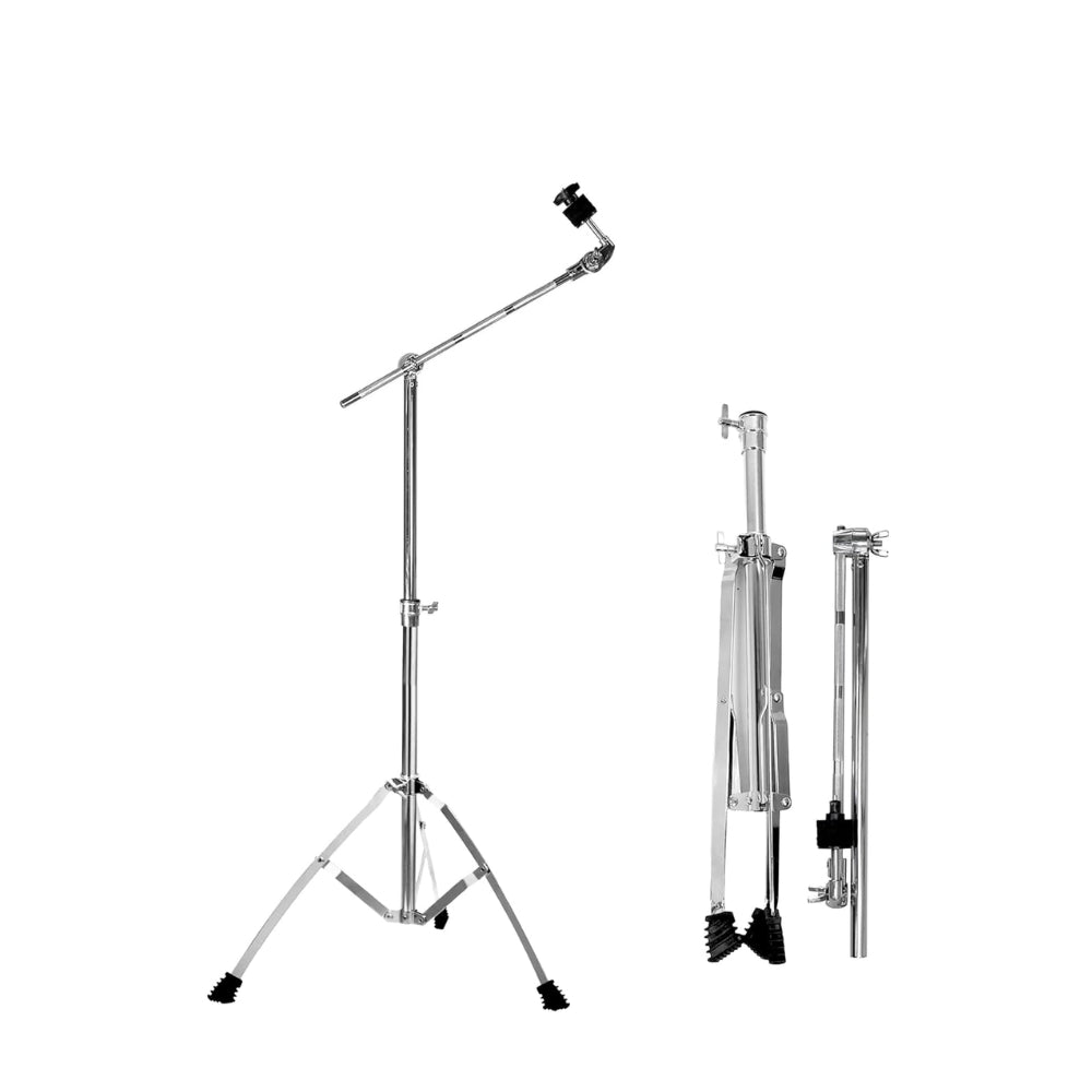 Softline Pro Single-Braced Cymbal Boom Stand Height Adjustment Medium Weight Boom Stand Sturdy Double-Braced Tripod legs Cymbal Stand (SP CS-L-SB)