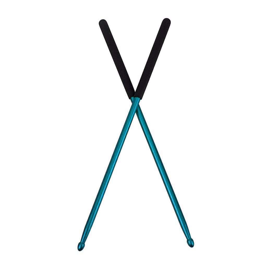 Softline Pro SP-DSGM-5A-Blue 5A Metal Drum Stick For Jazz Drum and Dumb Drum Pad Practicing