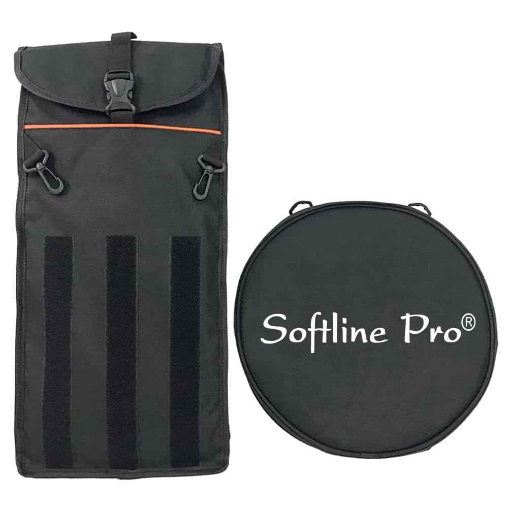 Softline Pro SP DPP41-B Drum Practice Pad Storage Backpack Large Capacity (SP DPP41-BAG)