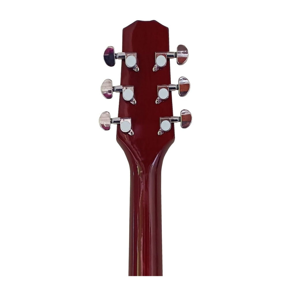 Gibz's Guitars G36 Glossy Acoustic Guitar with Padded Bag (Natural)