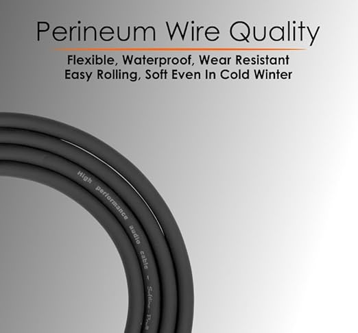 Softline Pro TRS Microphone Cable, Stereo 6.35MM Jack to XLR Male 10 Ft / 3 Meter Cable for Amplifier, Speakers, Microphone, Sound Console, Mixer, Electric Organ, SPSM300