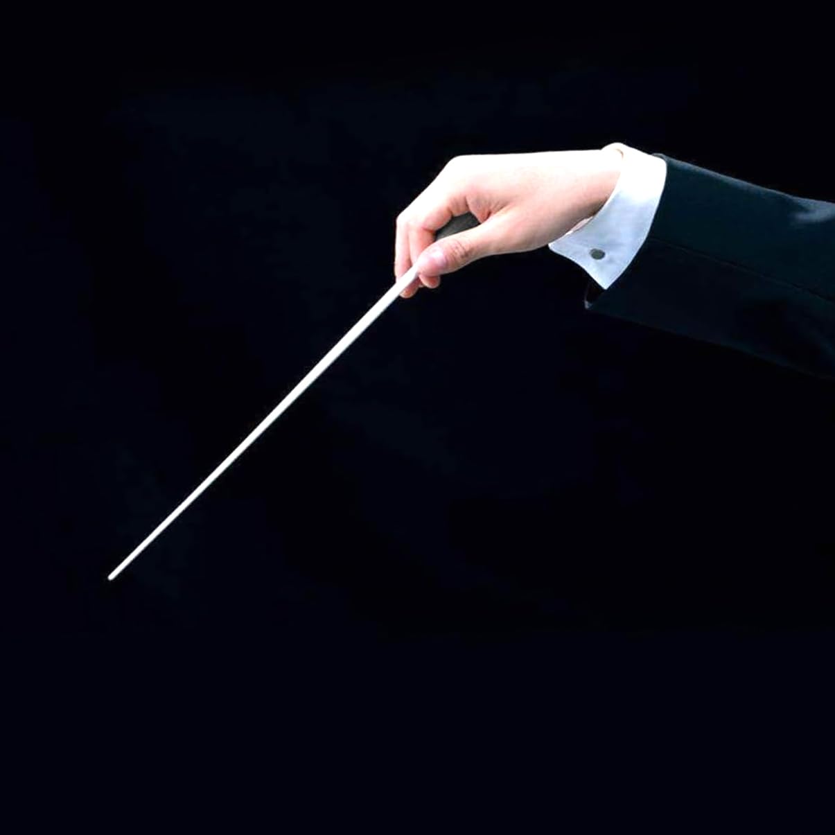 Softline Pro Professional Orchestra Conductor Baton Concert Conducting Stick with Handle (SP MCBS BK)