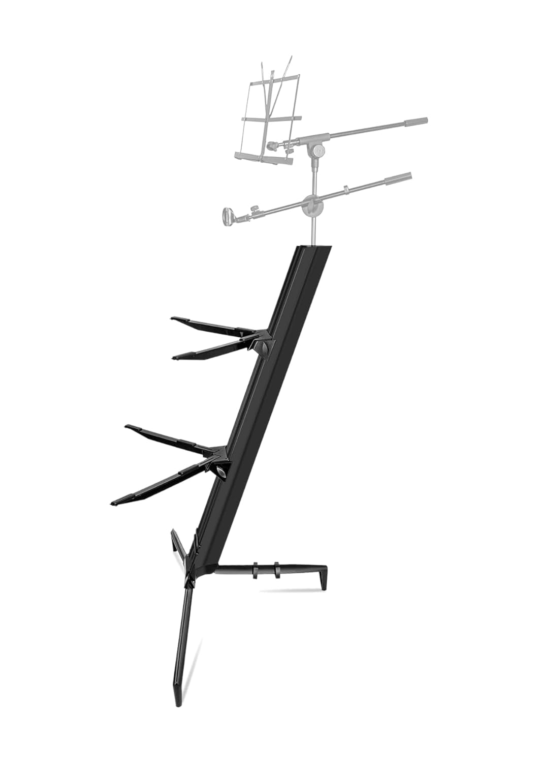 Softline-Pro SP20 Double Keyboard Stand With Carry Bag (Black)
