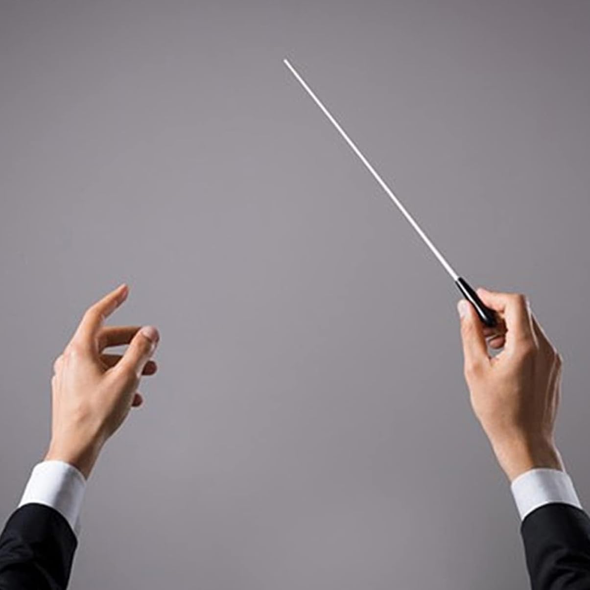 Softline Pro Professional Orchestra Conductor Baton Concert Conducting Stick with Handle (SP MCBS BK)