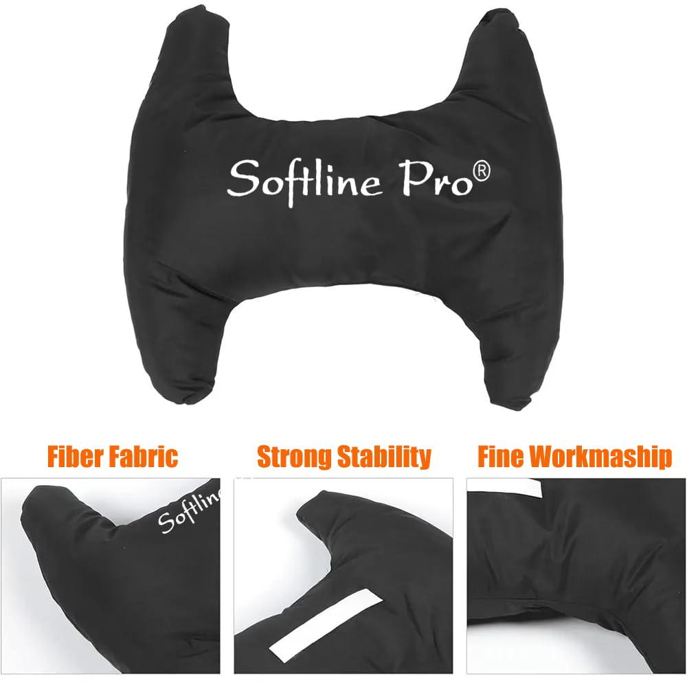 Softline SP BDDP BK Pro Bass Drum Sound Control Dampening Pad, Bass Drum Damper