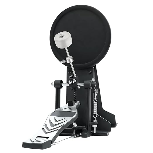 Softline Pro SP DB-WH White Felt Bass Drum Beater Drum Pedal Beater Kick Drum Foot Pedal Beater for Drum Percussion Instrument Accessory Large Felt Beater (White)