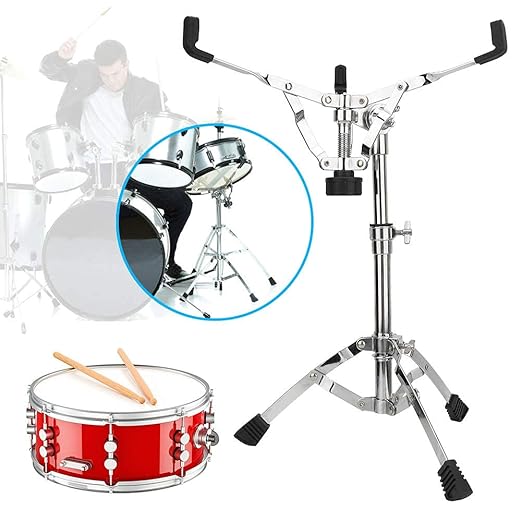 Softline Pro SP-SS-L Snare Drum Stand Single Braced Tripod Stand Adjustable Height Drum Pad Stand (SP-SS-L)