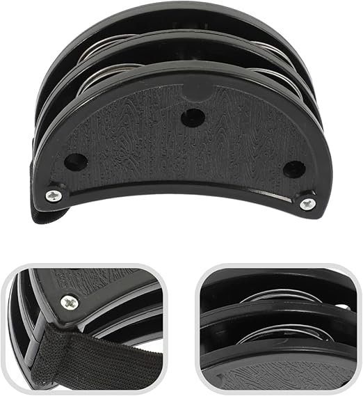 Softline Pro SP FT001 ABS Foot Tambourine with 2 Sets Metal Jingle Bell
