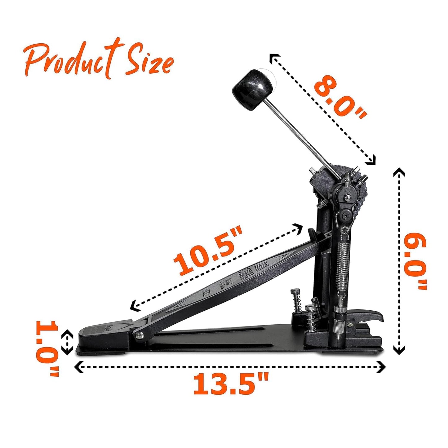 Softline Pro Bass Drum Pedal (SP51-IC+BAG)