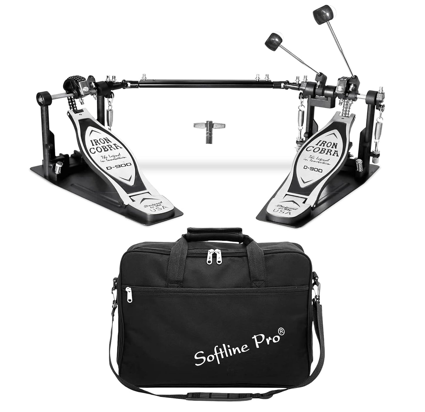 Softline Pro Bass Drum Pedal (SP44-Iron Cobra Double)