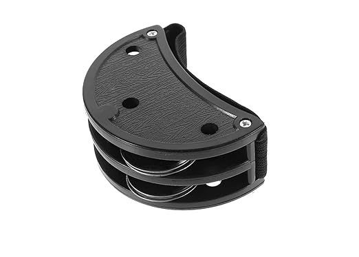 Softline Pro SP FT001 ABS Foot Tambourine with 2 Sets Metal Jingle Bell