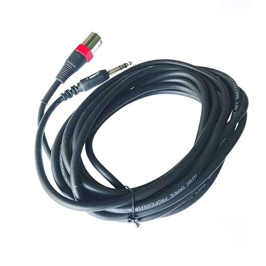 Softline Pro SPSM 500 6.3MM Stereo Jack to XLR Male 5 Meter Molded Cable
