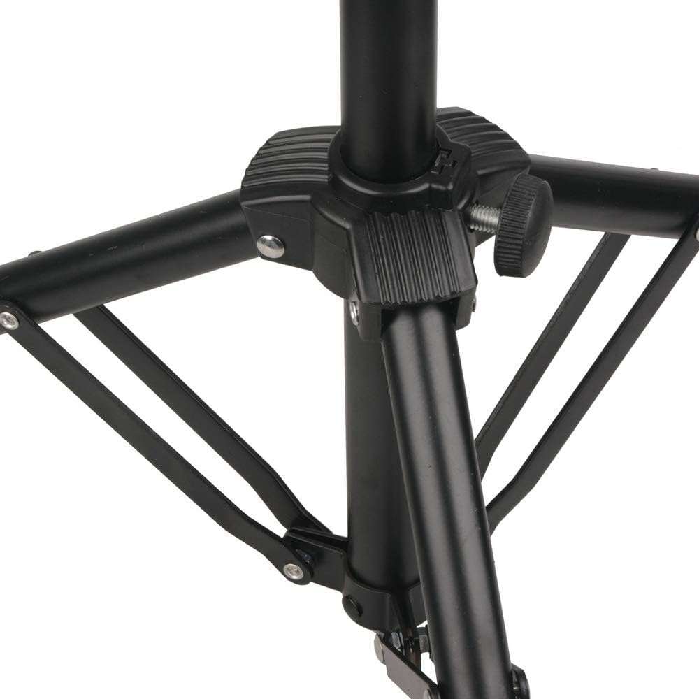 Softline Pro SP36 Drum Throne, 3 Steps Height Universal Drum Stool, Round Padded Drum Seat Stool, Adjustable Knob, Durable Double Stents Tripod