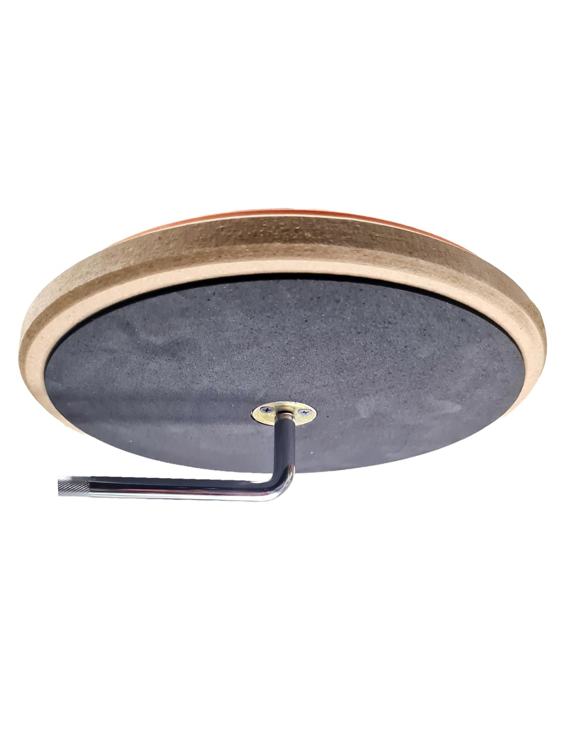 Softline Pro SP DPPRK-5PC Drum Practice Pad Set, 10" and 8" Round Pad, 12" Cymbal, Muted Rubber with Drum Pedal