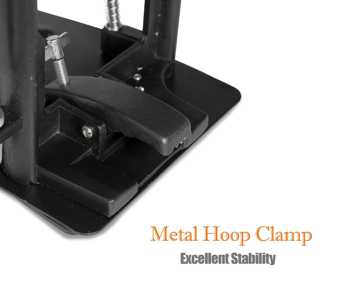 Softline Pro SP 510 Single Bass Drum Pedal Double Chain Drive Kick Pedal with Power Glide Cam Adjustable Spring Tension & Beater Angle Heavy Duty Drum Pedal for Acoustic & Electronic Drums Single Bass Drum Pedal Sprocket-less Double Chain Drive Kick Pedal