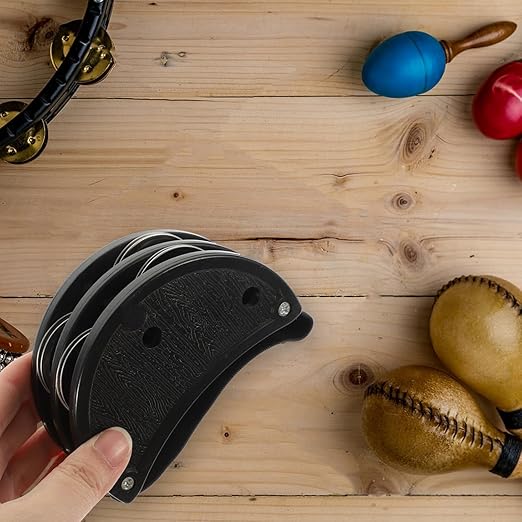 Softline Pro SP FT001 ABS Foot Tambourine with 2 Sets Metal Jingle Bell