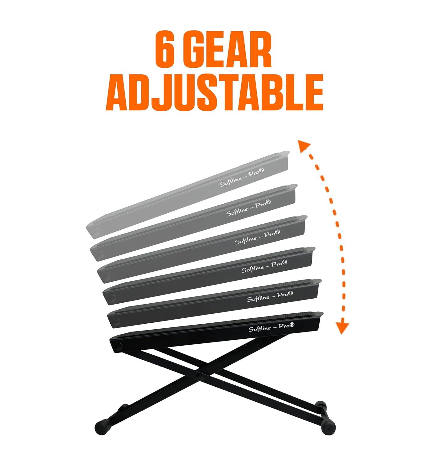 Softline Pro SP26 Foldable Metal Foot Rest Stand for Guitar Player