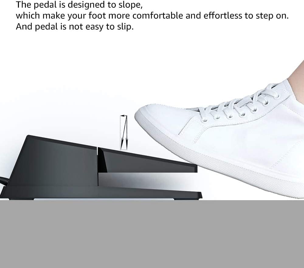 Softline Pro Universal Sustain Pedal for Keyboard, Damper Foot Switch Pedal, 1/4 Inch Jack for Yamaha Casio Roland Korg Behringer Digital Pianos, Electronic Keyboards and Midi Keyboards, SP-139