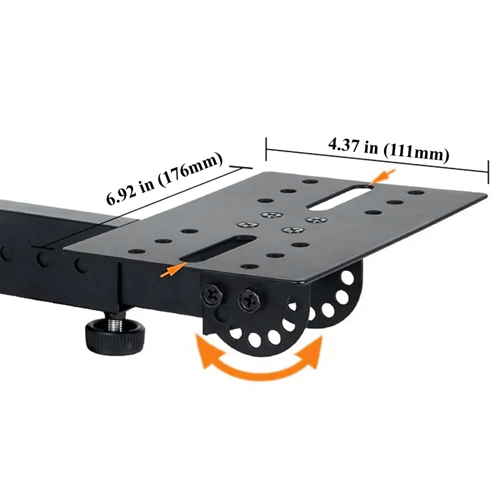 Angle and tilt adjustment close-up of speaker mount, 
Bookshelf speaker wall mount India