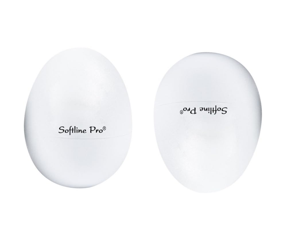 Two white Softline Pro products on a white background