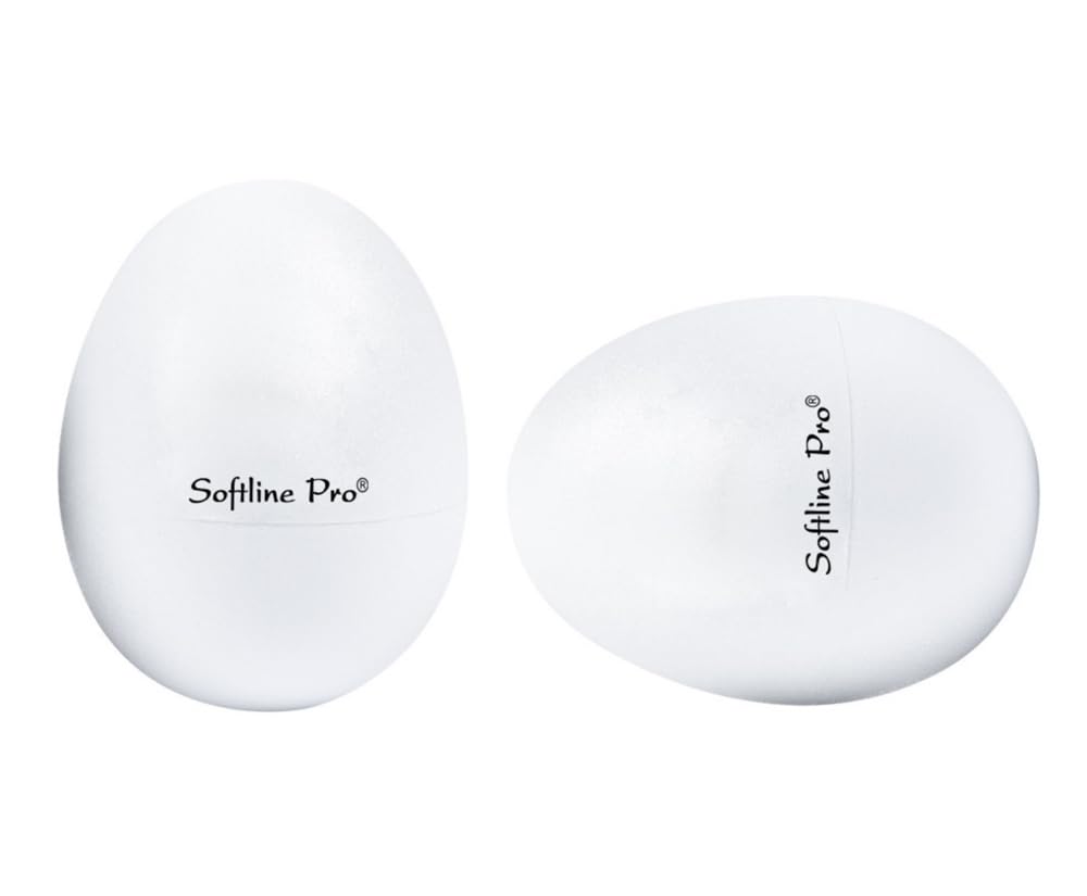 Two white oval objects with 'Soffline Pro' branding on a white background