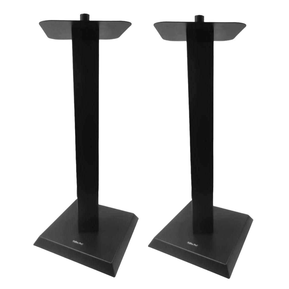Softline Pro SP-08 Heavy Duty Single Pole Studio Monitor Stands – Set of 2, Solid Base Design