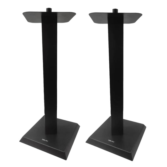 Softline Pro SP-08 Heavy Duty Single Pole Studio Monitor Stands β Set of 2, Solid Base Design