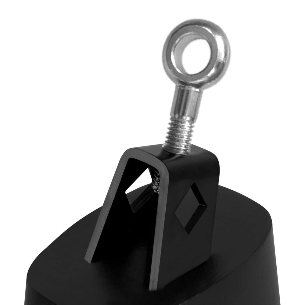 Softline Pro 7 inch Metal Cow Bells Noise Makers Hand Percussion Cowbell with Stick for Drum Set (CB 007)