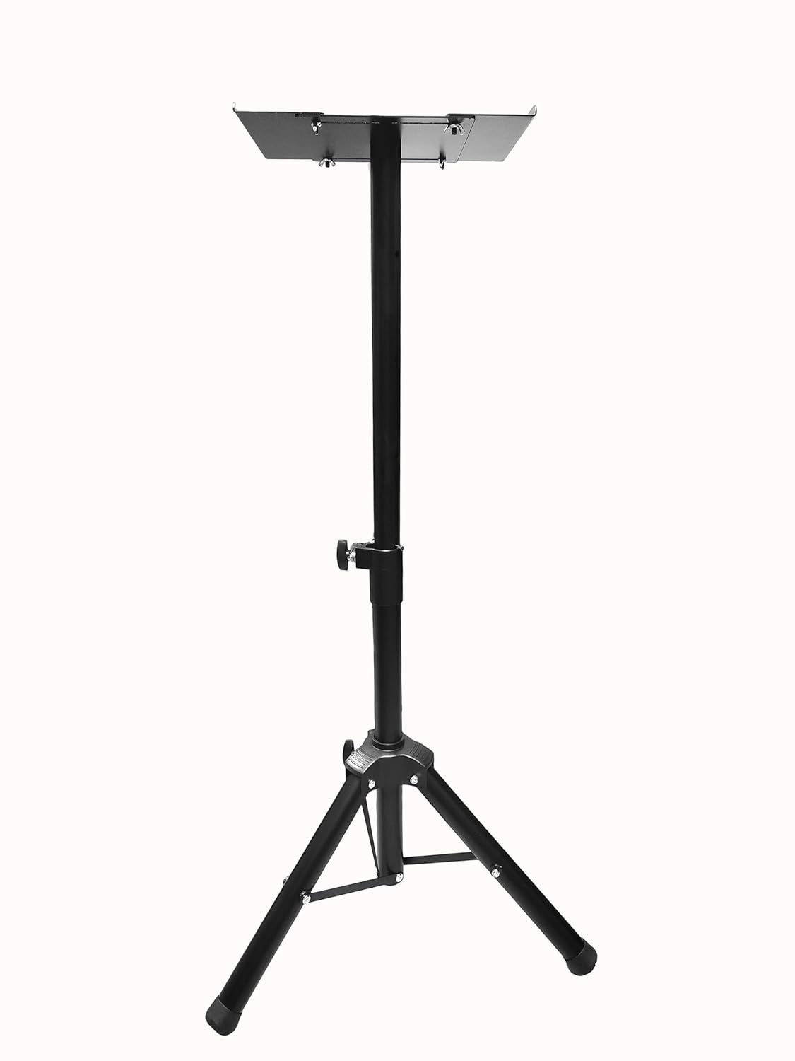 Front view of Softline Pro SP80 tripod monitor stand, 
Tripod studio monitor stand heavy duty