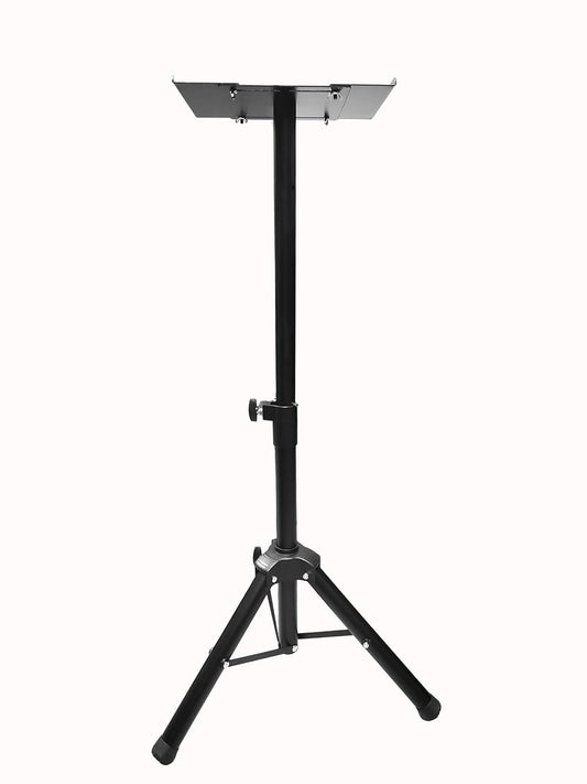 Front view of Softline Pro SP80 tripod monitor stand, 
Tripod studio monitor stand heavy duty