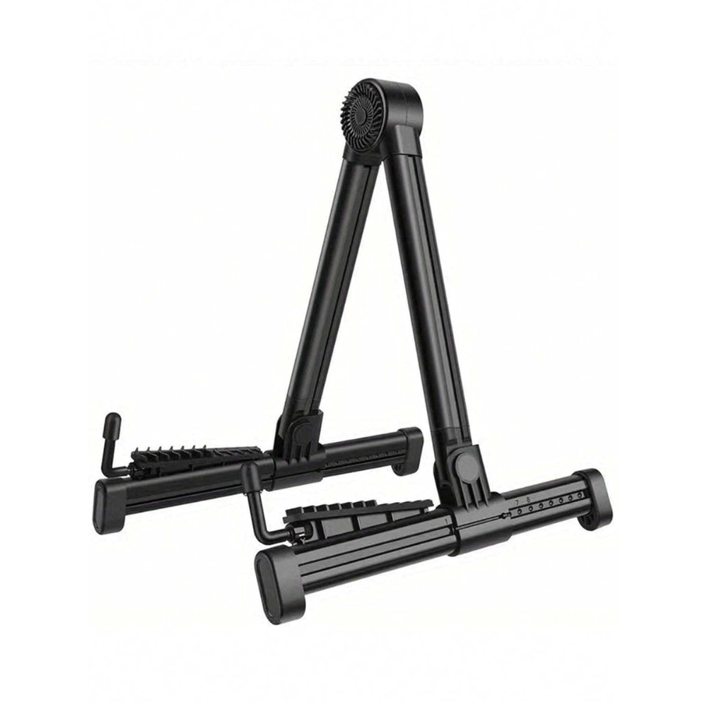 Softline Pro SP 23-ABS Folding A Frame Guitar Stand, Universal Portable Floor Guitar Stand for Acoustic and Electric Guitar, Adjustable for Bass Banjo Ukulele Violin Stand Single