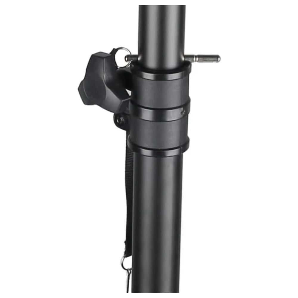 Heavy duty studio speaker stand with locking knobs