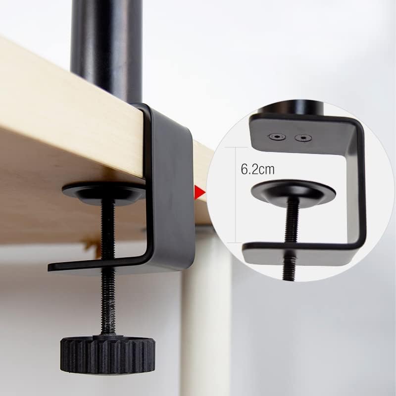 Heavy-duty clamp base speaker stand for desktop setup,
Best studio monitor stands under ₹4000