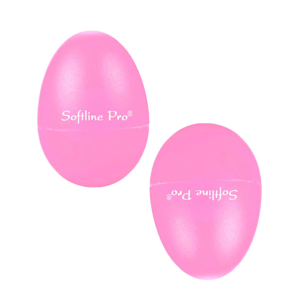 Two pink egg-shaped products with 'Softline Pro' branding on a white background