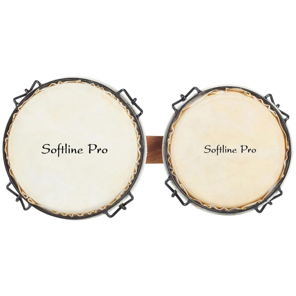 Close-up of Softline Pro bongo shells made of FSC-certified pine wood