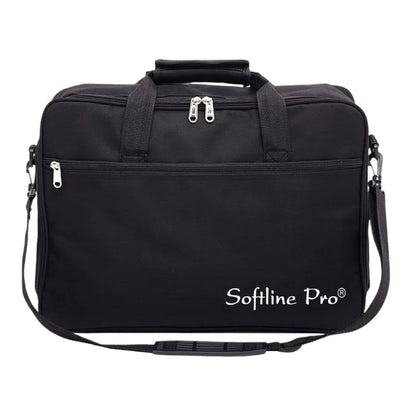 Softline Pro Double Bass Drum Pedal Soft Carry Case, 10mm Padded with Shoulder Strap (SP DBDP-B)