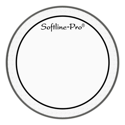 Softline Pro SP DHM 216C Clear Floor Tom Drum Head/Skin, 16" 2 Plies 1.8 Mil Mylar Material (16" Clear -2 Plies)