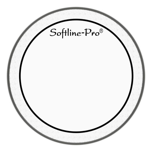 Softline Pro SP DHM 216C Clear Floor Tom Drum Head/Skin, 16" 2 Plies 1.8 Mil Mylar Material (16" Clear -2 Plies)