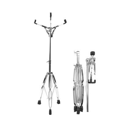 Softline Pro Concert Snare Drum Stand Extended Height Double Braced Tripod Stand Adjustable Fit For 10"-14" Dia Drums Height Range 77-110cm (SP SS-LEH)