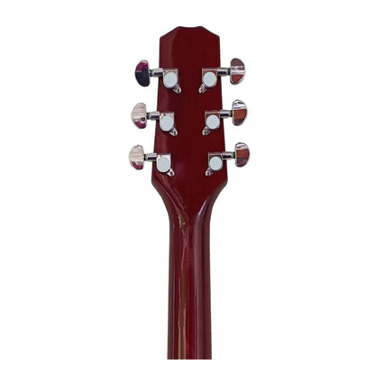 Gibz's Guitars G36 Glossy Acoustic Guitar with Padded Bag (Natural)
