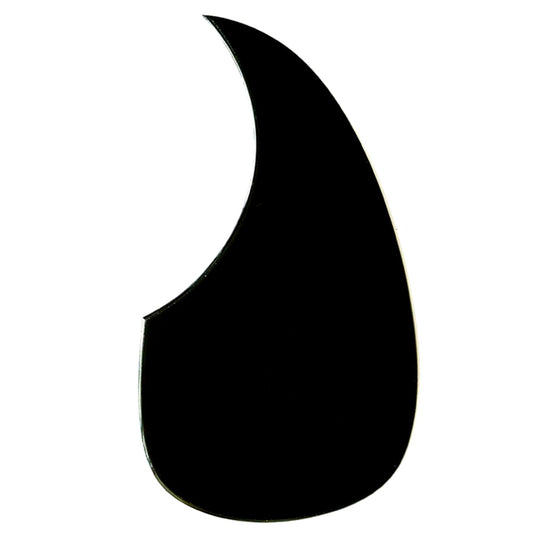 Gibz's guitar SP-WDPG 001 Acoustic Guitar Pickguard Scratch Plate Water Drop Deep Black High Quality Self-Adhesive Double-Sided Tape