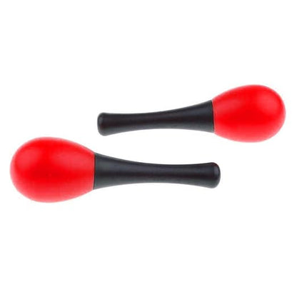 Softline Pro SP ES001-H-RED Hand Egg Shaker Rattle with Handle, Easy To Hold Safe Pleasant Sound Strong & Durable Maracas