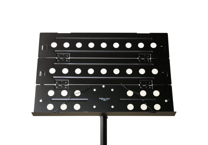 Softline Pro Foldable Music Stand Sheet, Portable Professional Notation Stand with Carry Bag, Tabletop Music Book Stand for Guitar, Ukulele, Violin Players, (SP22)