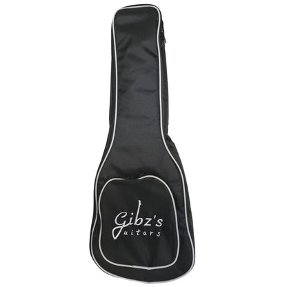 Gibz's guitars UK26 EQ 26 Inches Solid Mahogany Top Premium Electro-Acoustic Tenor Ukulele With EQ & Gigbag (26 Inches, With EQ)