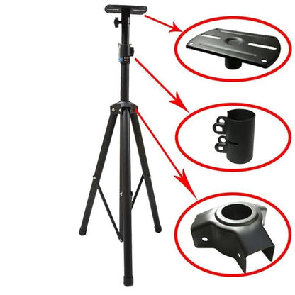 Softline Pro SP07 Heavy Duty Height Adjustable Outdoor Tripod Speaker Stand