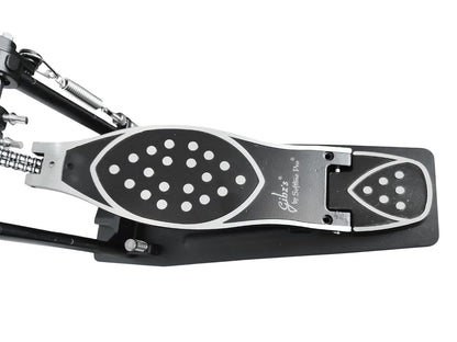 Softline Pro SP 520 Single Bass Drum Pedal Double Chain Drive Kick Pedal with Power Glide Cam Adjustable Spring Tension & Beater Angle Heavy Duty Drum Pedal for Acoustic & Electronic Drums Single Bass Drum Pedal Sprocket-less Double Chain Drive Kick Pedal