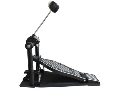 Softline Pro SP 510 Single Bass Drum Pedal Double Chain Drive Kick Pedal with Power Glide Cam Adjustable Spring Tension & Beater Angle Heavy Duty Drum Pedal for Acoustic & Electronic Drums Single Bass Drum Pedal Sprocket-less Double Chain Drive Kick Pedal