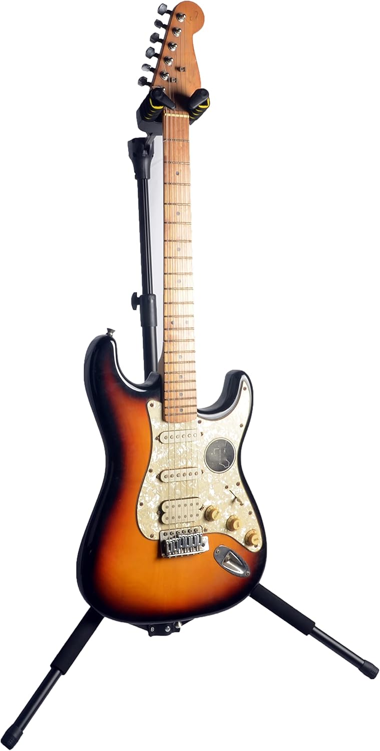 Softline Pro SP21 Auto Lock Upright Guitar Stand for Acoustic, Electric, Bass, Ukulele & Violin